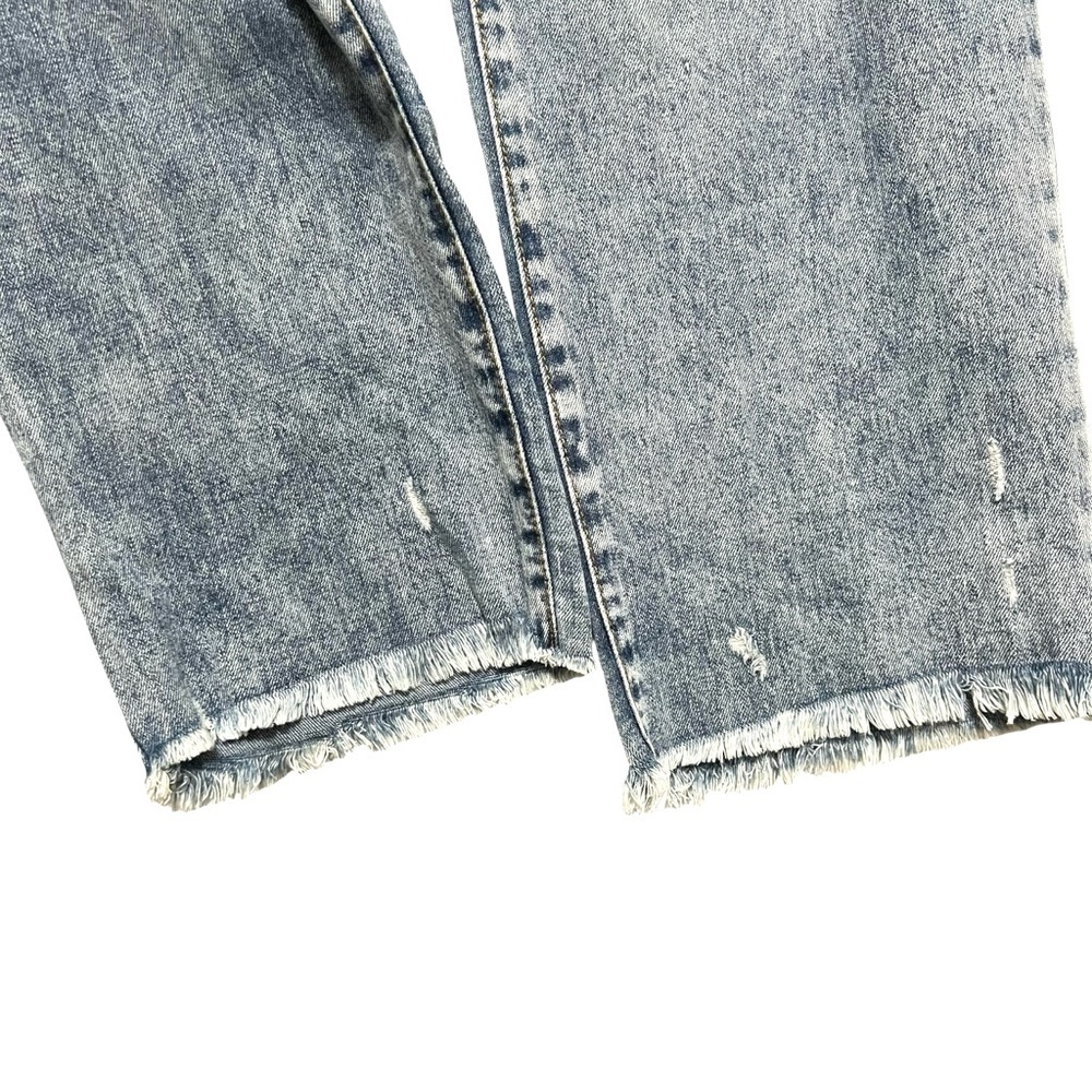 High Rise Distressed Jeans - Picture 9 of 14
